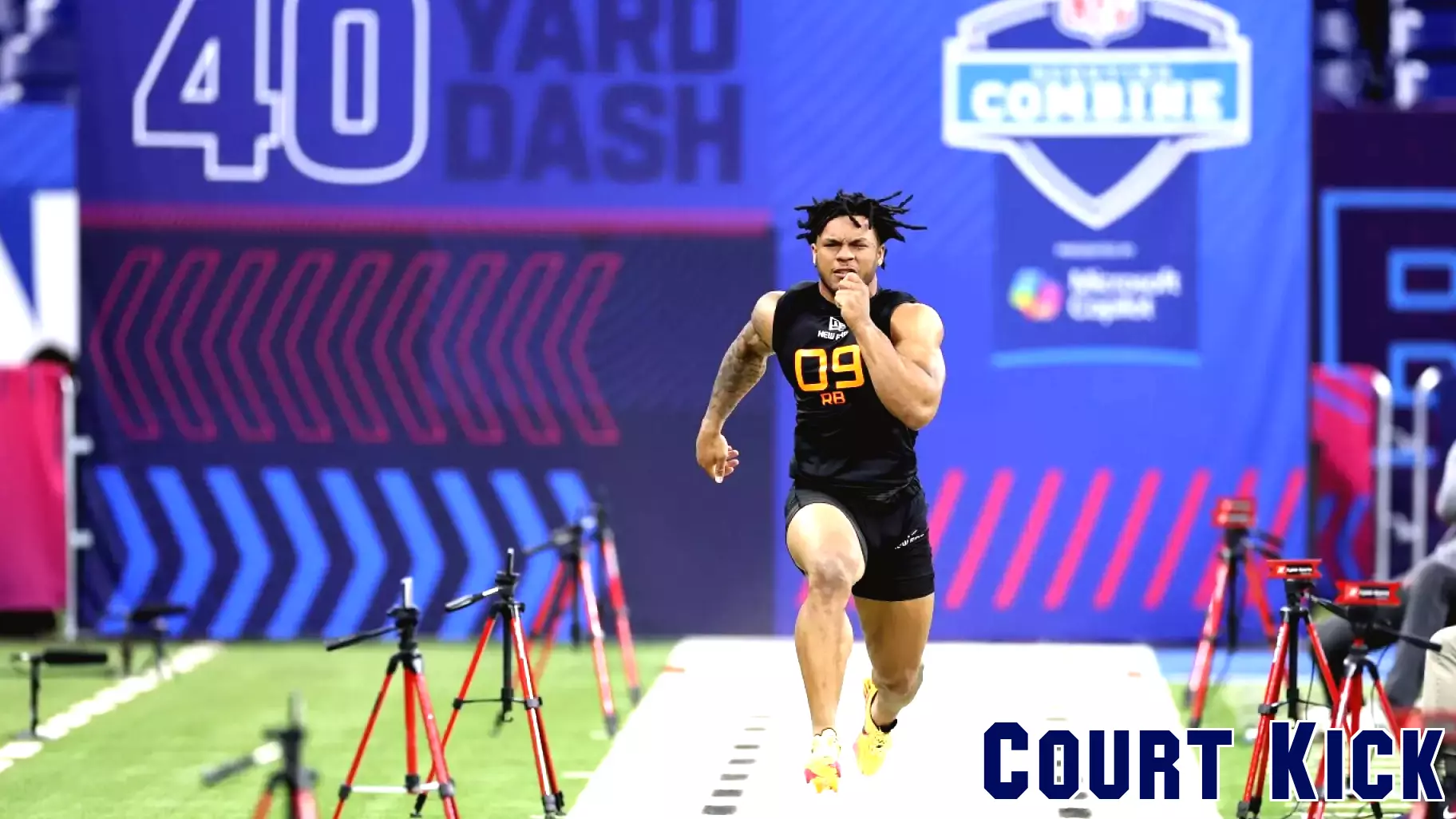 Omarion Hampton Shines at NFL Scouting Combine